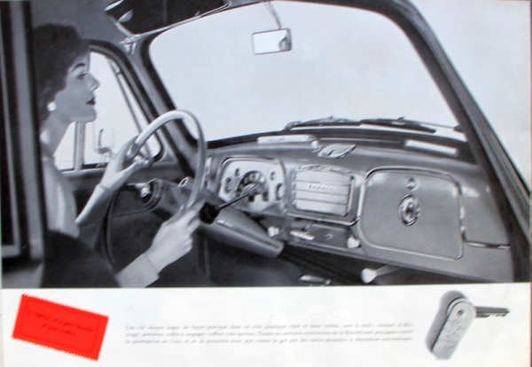 Opel Rekord Modelprogram 1953 Carbrochure (8901)